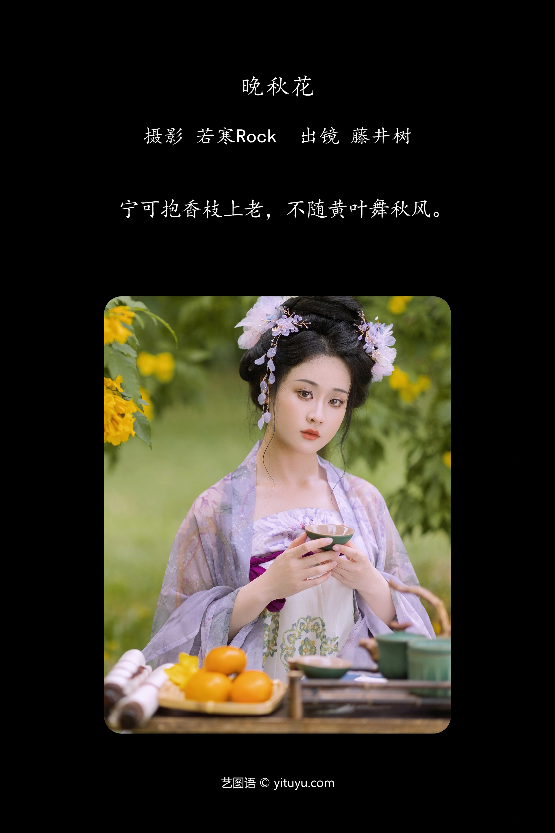 [YITUYU艺图语]2024.12.28 晚秋花 神赐杏杏 1
