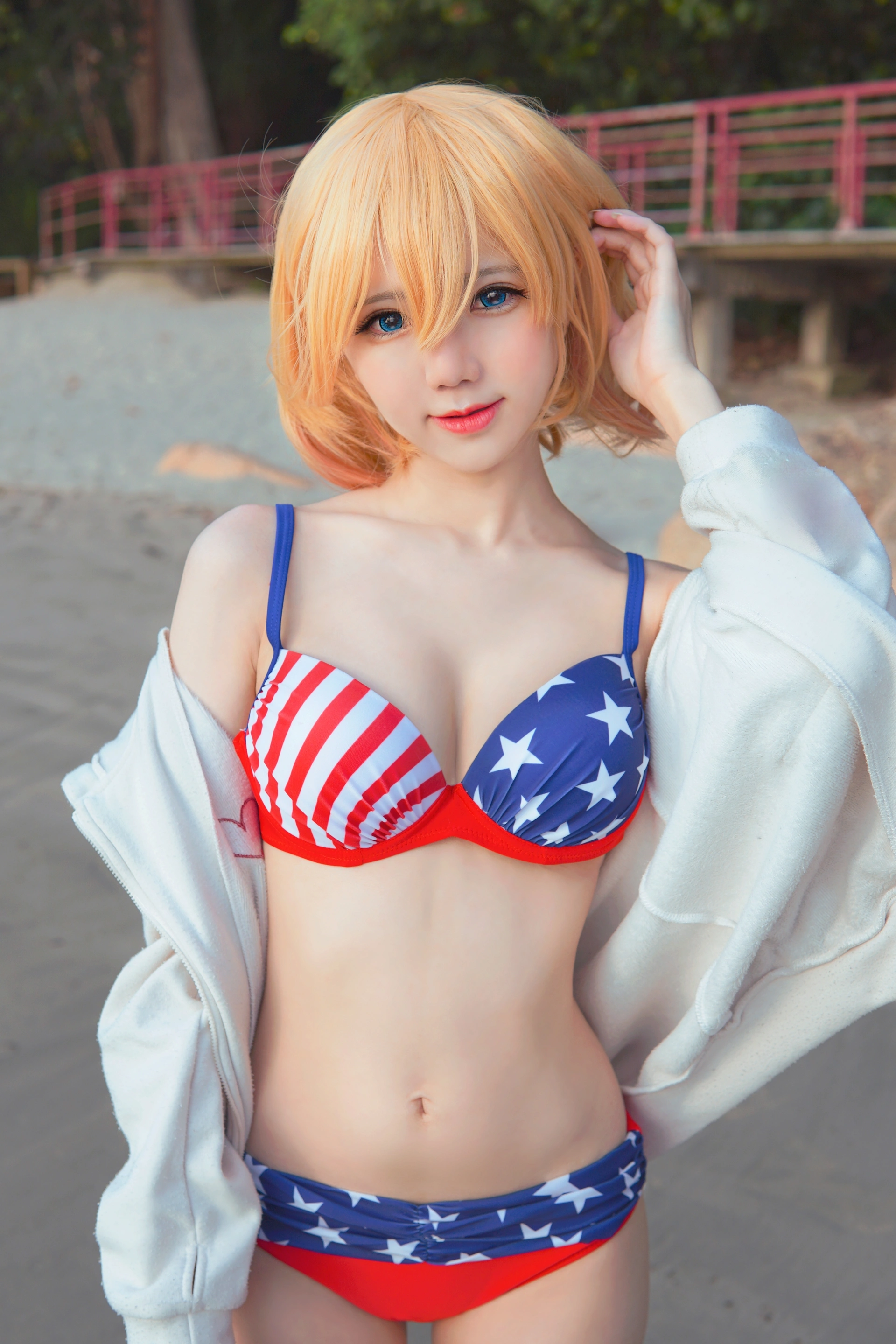 061.Sally Dorasnow –Mami Nanami Bikini 1